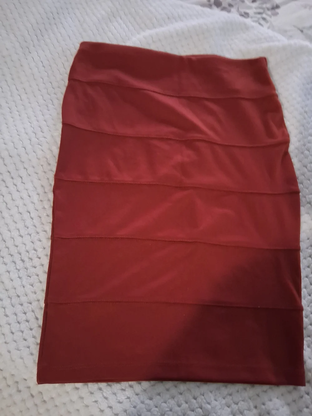 Forever 21 Marron Bandage Pencil Skirt